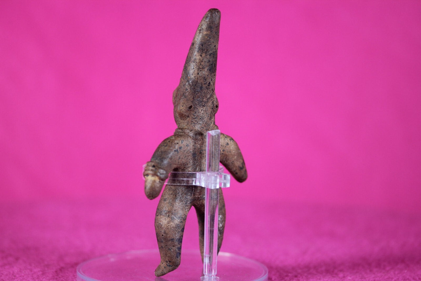 Pre Columbian Authentic Artifact Girl Figure Colima Mexico 100 BC-250 AD COA 138