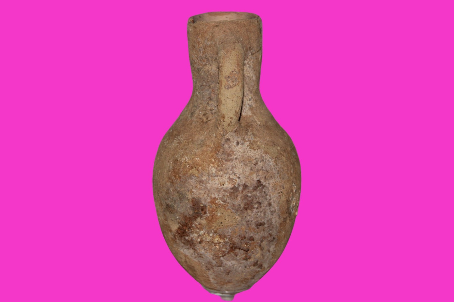 Ancient Holy Land Artifact King David Era Jug Land of Jesus Christ 1000 BC COA 8