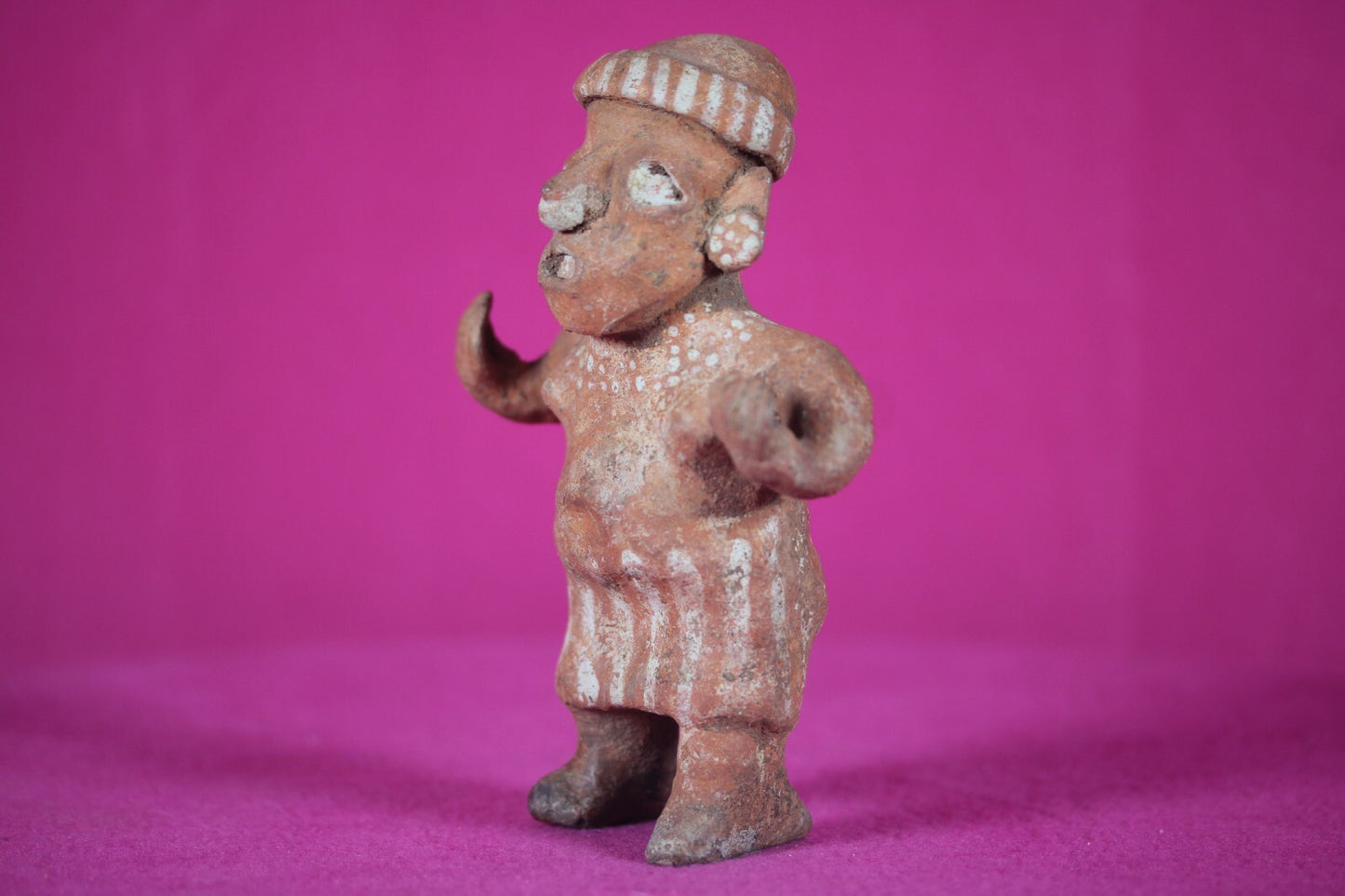 Authentic Pre Columbian Artifact Nayarit Ixtlan Figure Arte Primitivo COA T114