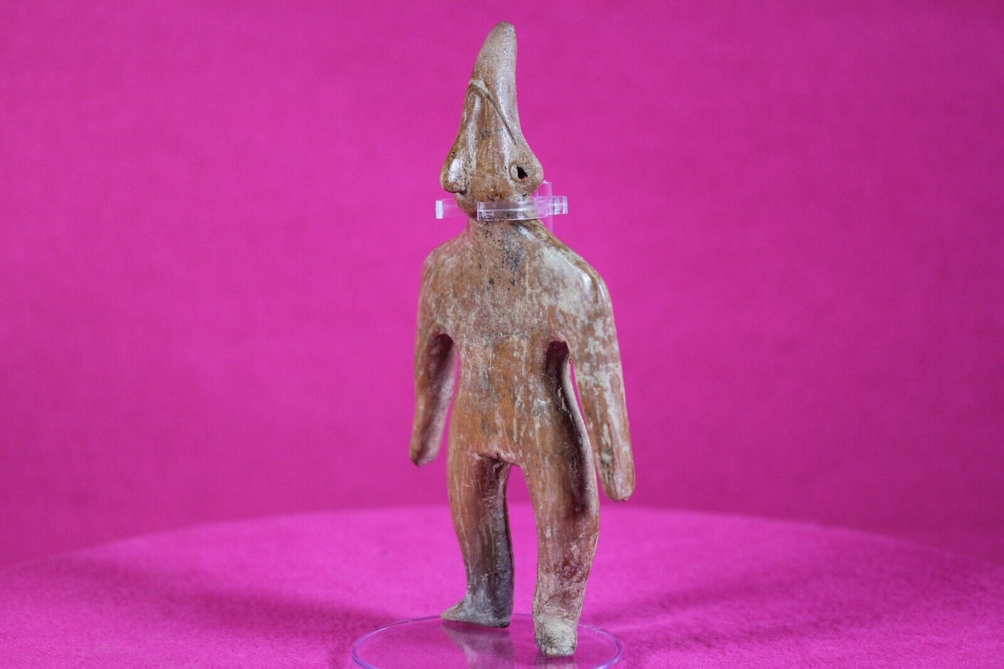 Authentic Pre Columbian Artifact Tomb Figure Colima Ex Arte Primitivo COA T41