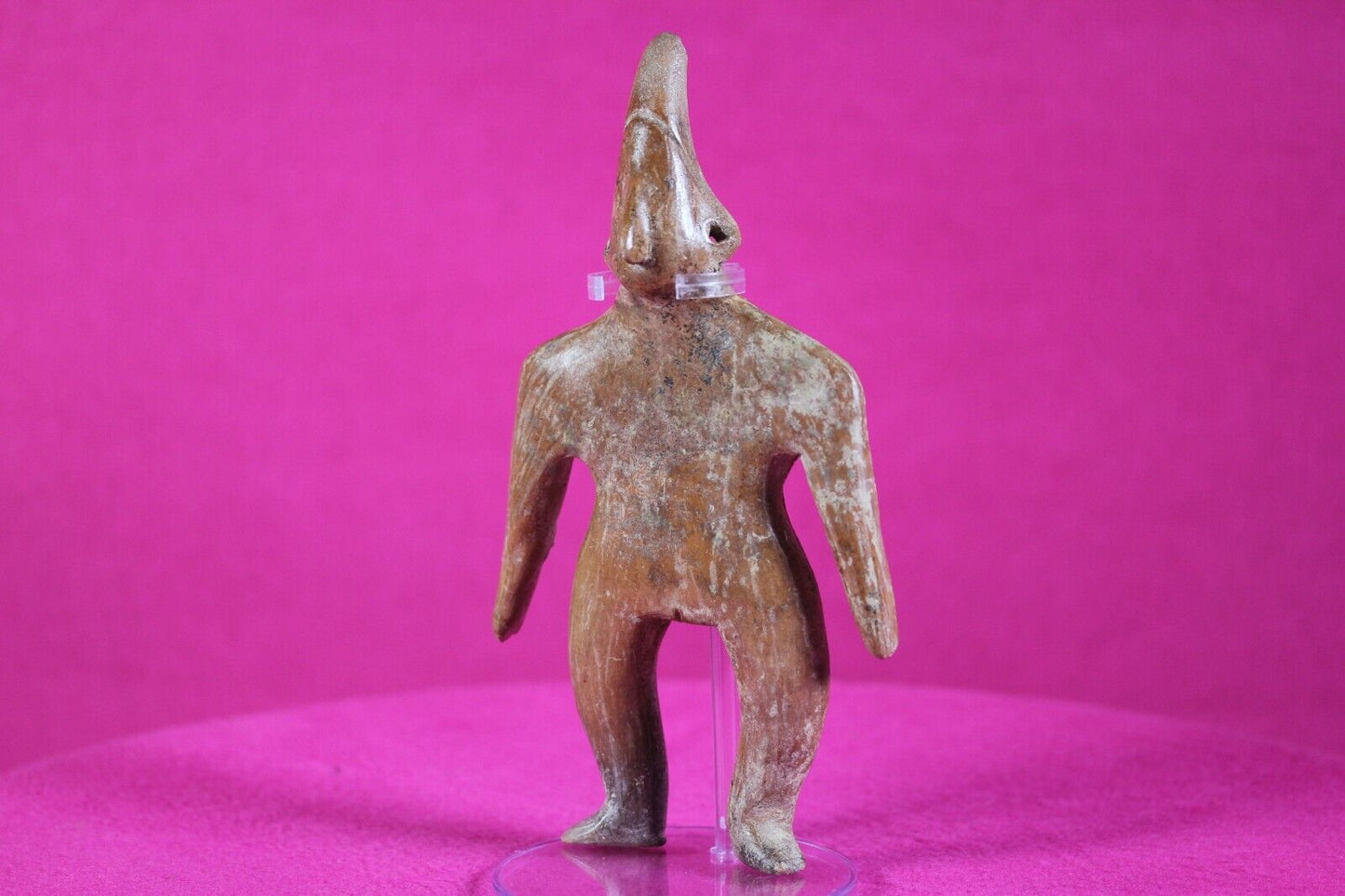 Authentic Pre Columbian Artifact Tomb Figure Colima Ex Arte Primitivo COA T41