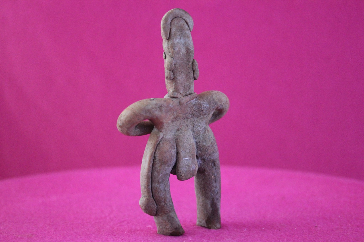 Pre Columbian Authentic Artifact Male Shaman Tomb Figure Colima Mexico COA 200