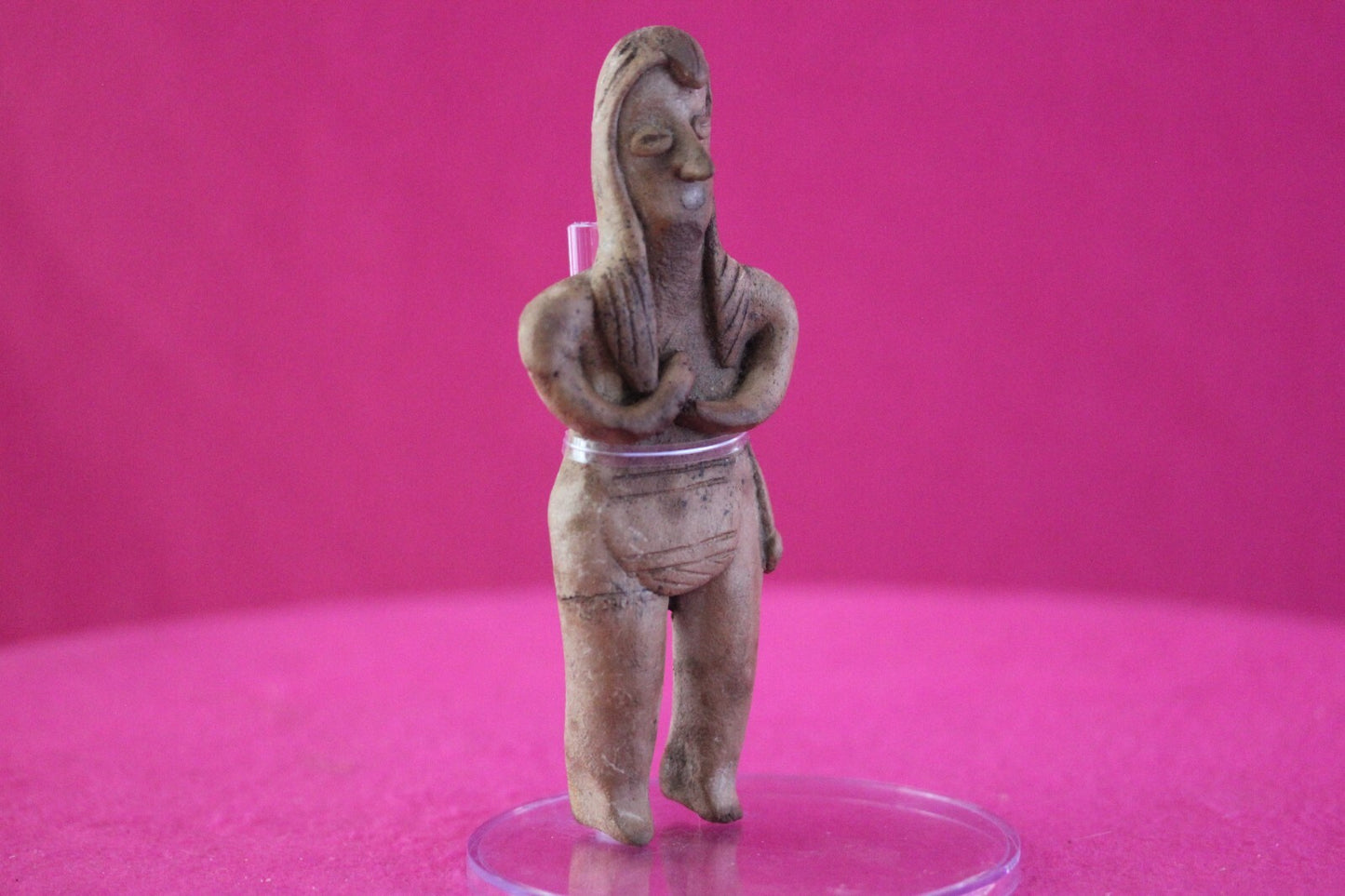 Pre Columbian Authentic Artifact Tomb Figure Colima Mexico 100 BC-250 AD COA 165
