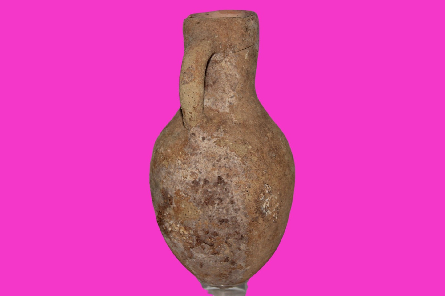 Ancient Holy Land Artifact King David Era Jug Land of Jesus Christ 1000 BC COA 8