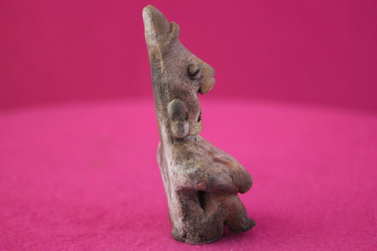 Pre Columbian Authentic Artifact Rare Skirted Tomb Figure Colima Mexico COA 182
