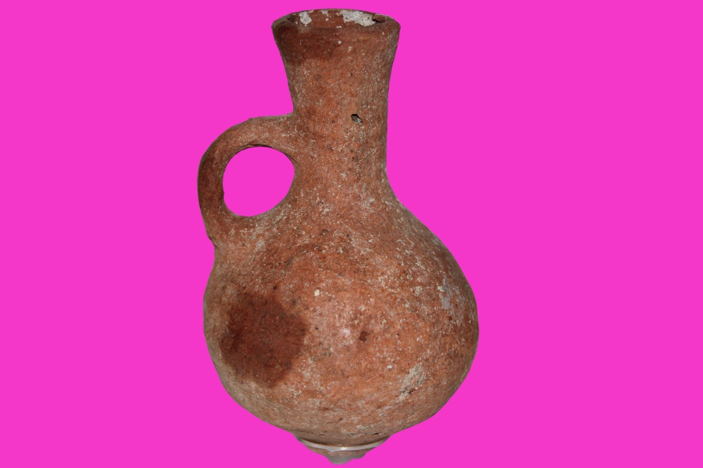 Ancient Holy Land Artifact King David Era Jug Land of Jesus Christ 1000 BC COA 9