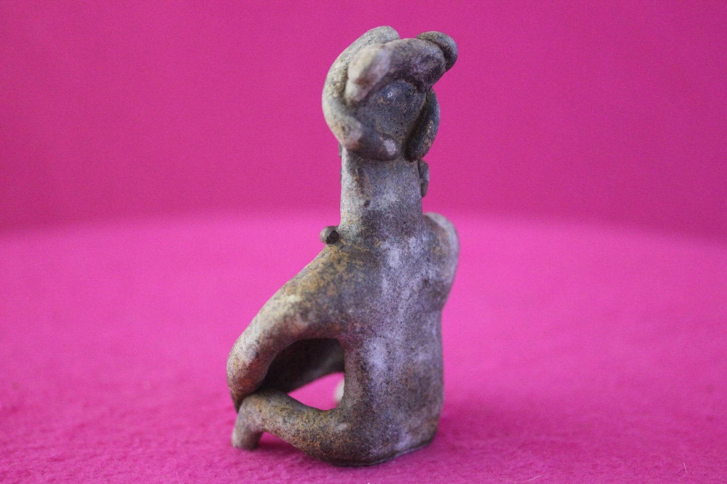 Pre Columbian Authentic Artifact Rare Skirted Tomb Figure Colima Mexico COA 184
