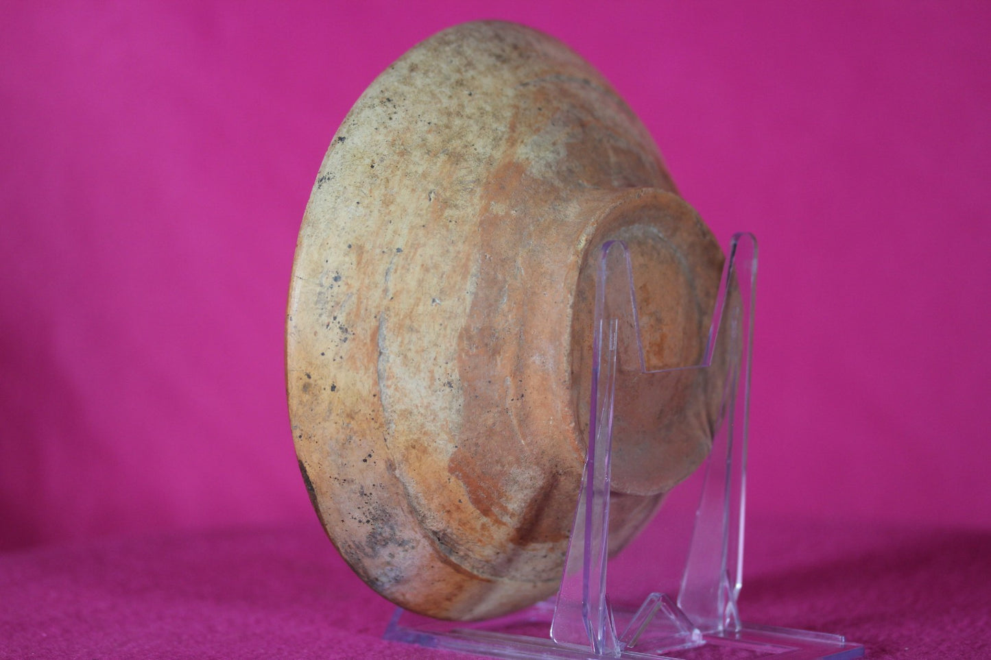 Authentic Pre Columbian Artifact Decorated Bowl Cajamarca Peru Pre Inca COA 207