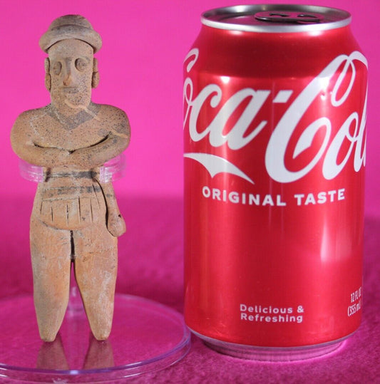 Authentic Pre Columbian Artifact Tomb Figure Colima Ex Arte Primitivo COA T98