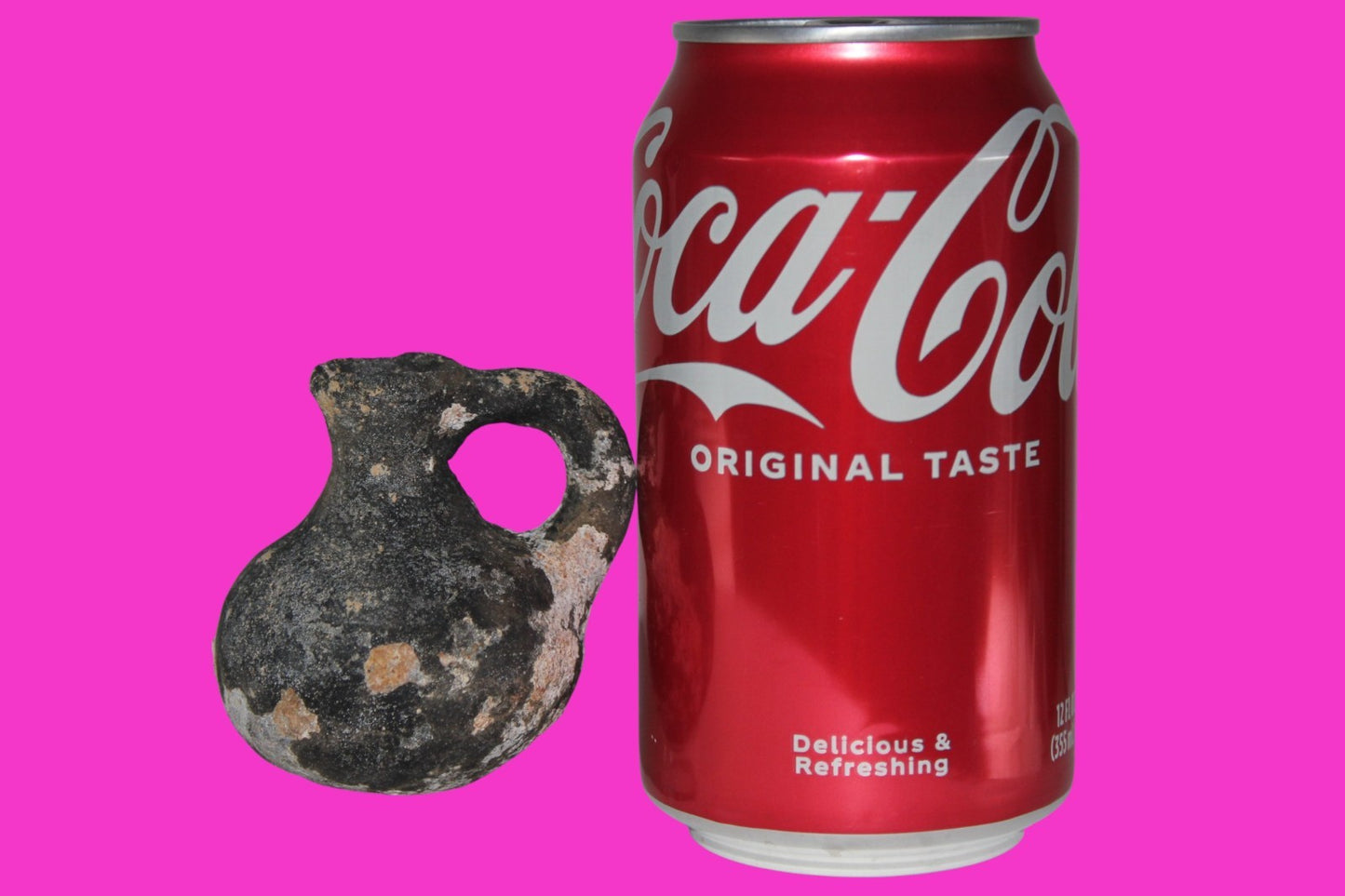 Ancient Holy Land Artifact King David Mini Jugglet Christ Home Land 1000BC COA 1