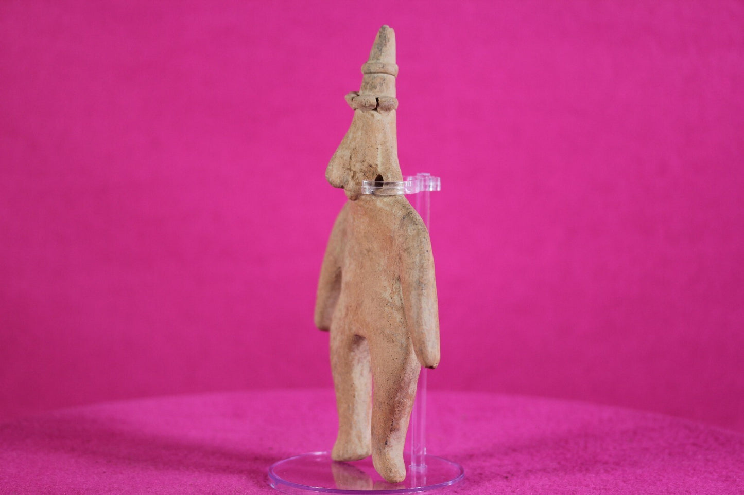 Authentic Pre Columbian Artifact Archaic Tomb Figure Colima Mexico COA T77