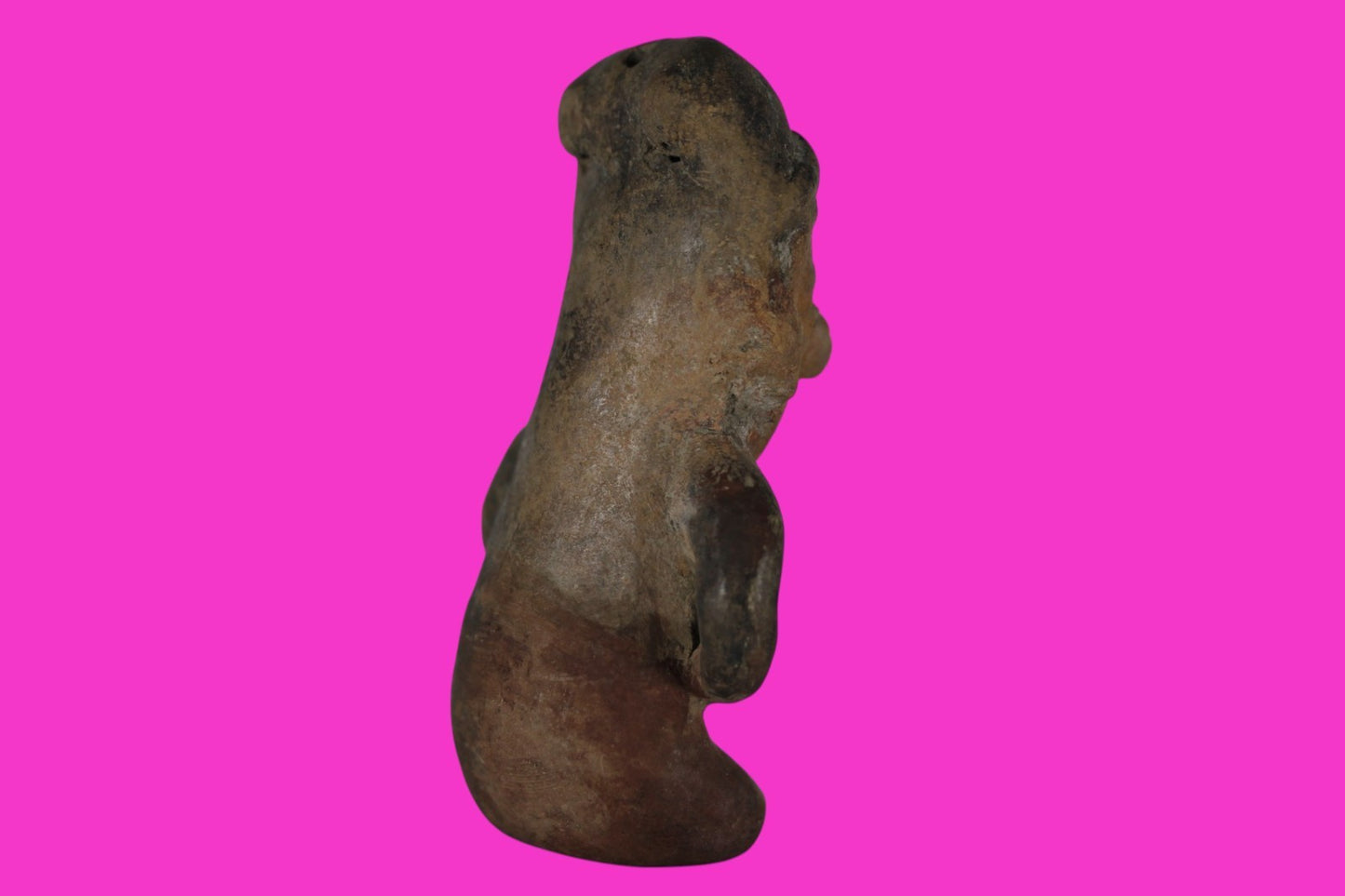 Pre Columbian Authentic Artifact Bahia Whistle Figure Ecuador 500BC-500AD COAJ44