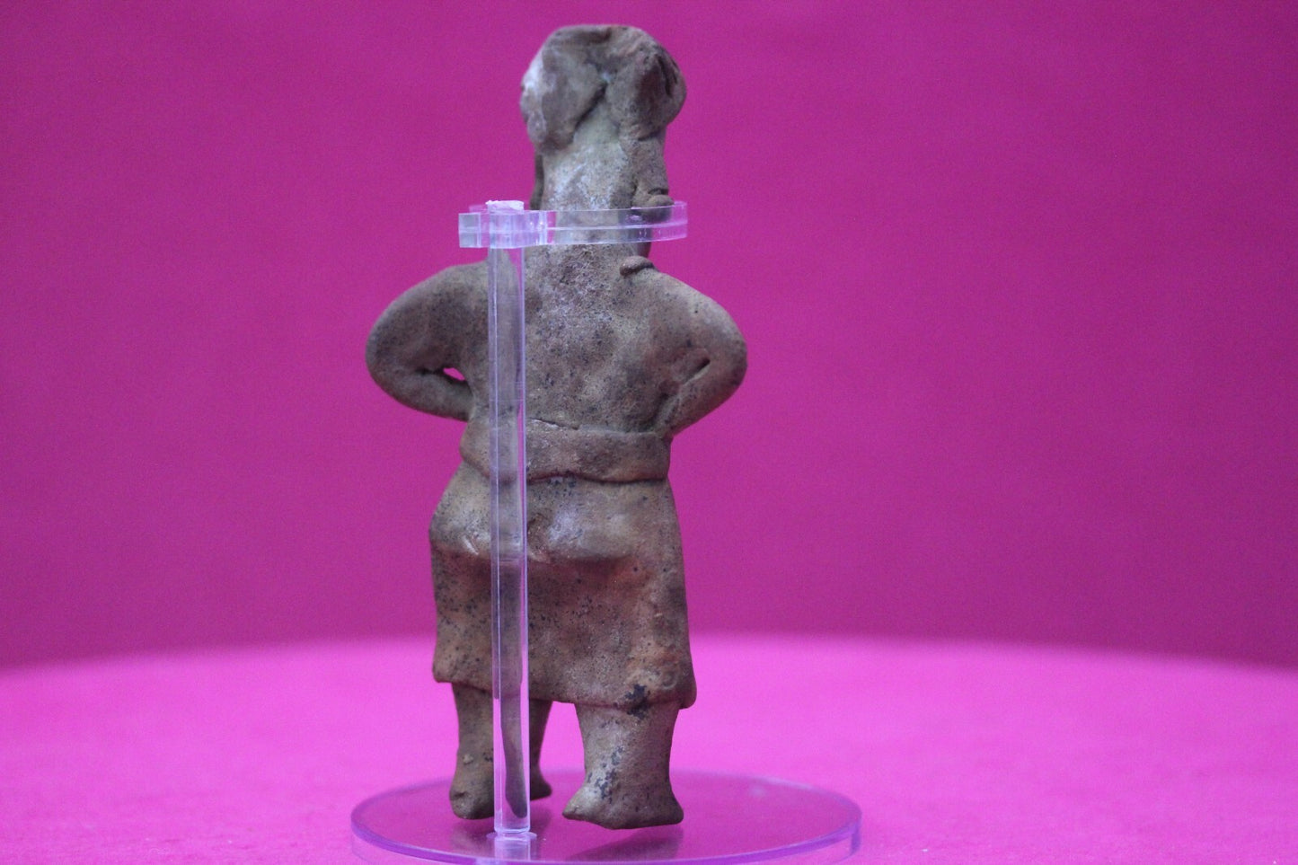 Pre Columbian Authentic Artifact Old Grandma Colima Mexico 100 BC-250 AD COA 151