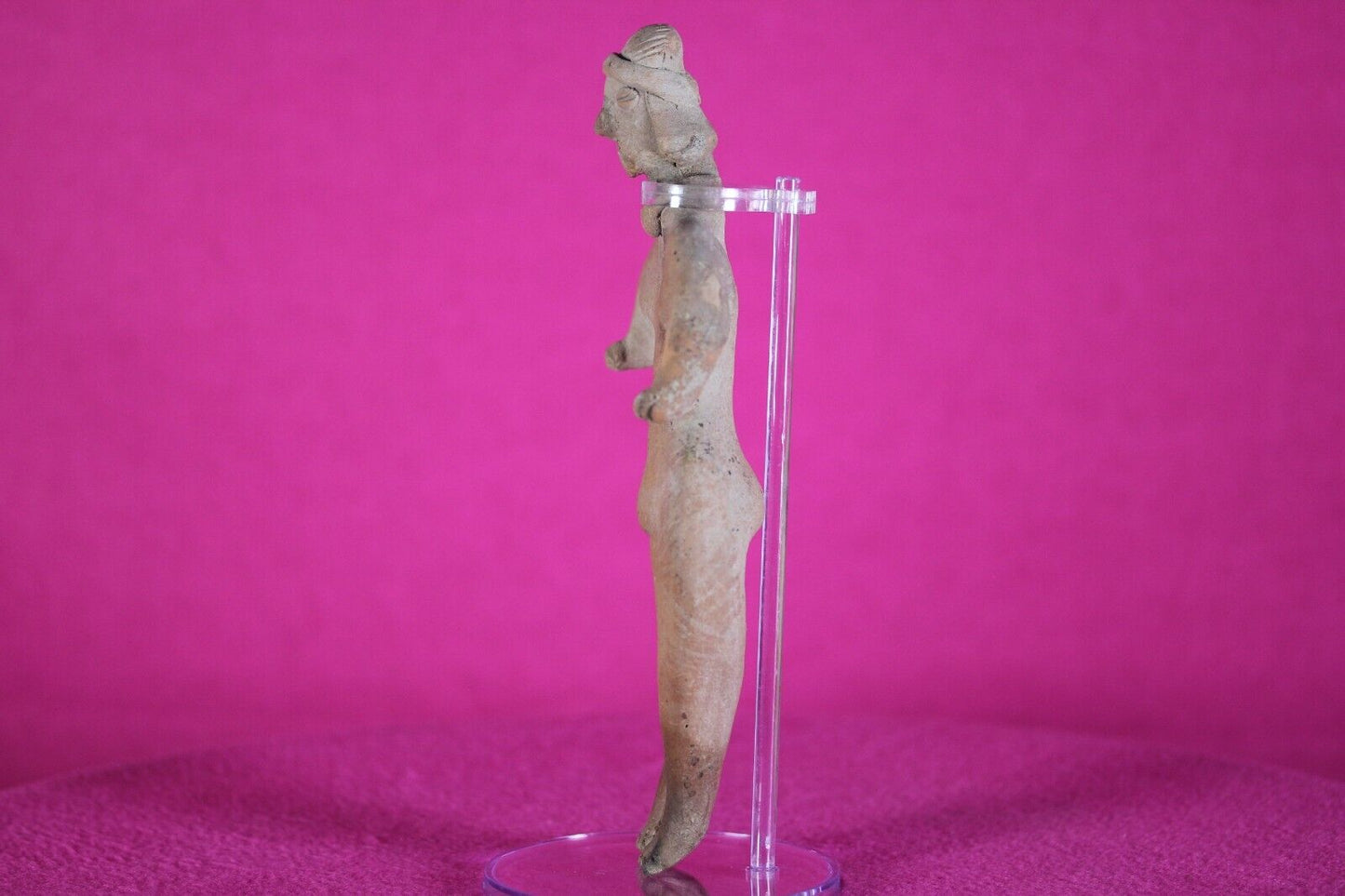 Authentic Pre Columbian Artifact Tomb Figure Colima Ex Arte Primitivo COA T59