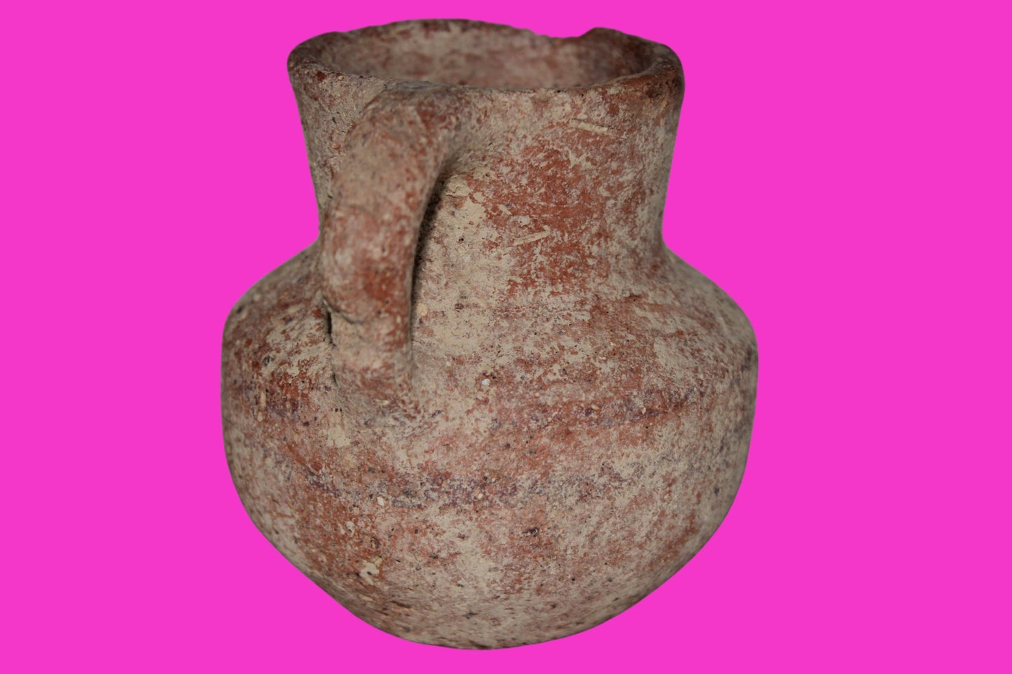 Ancient Holy Land Artifact Jug From Time of Jesus Christ 100 BC - 100 AD COA 14