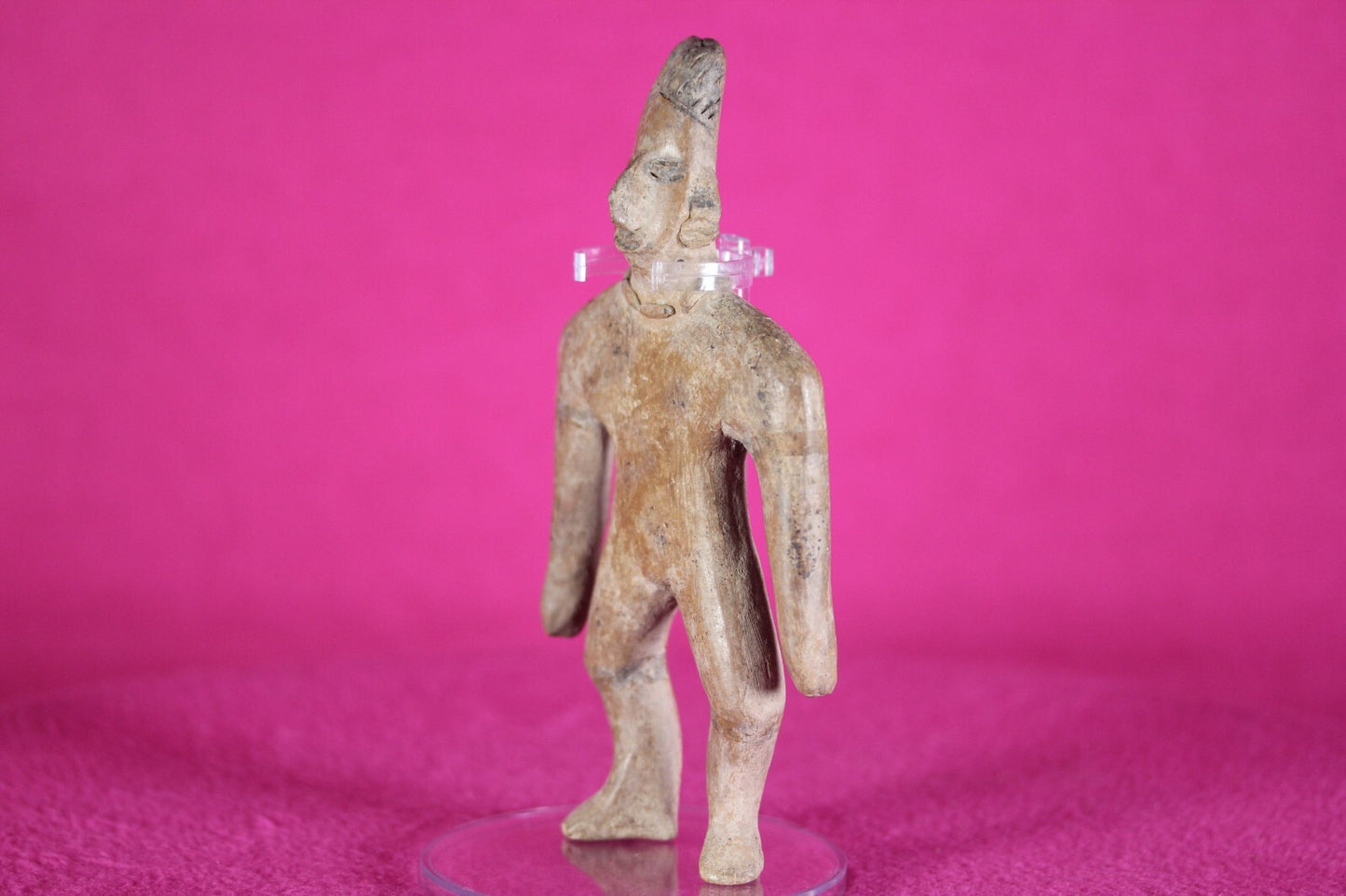 Authentic Pre Columbian Artifact Tomb Figure Colima Ex Arte Primitivo COA T57