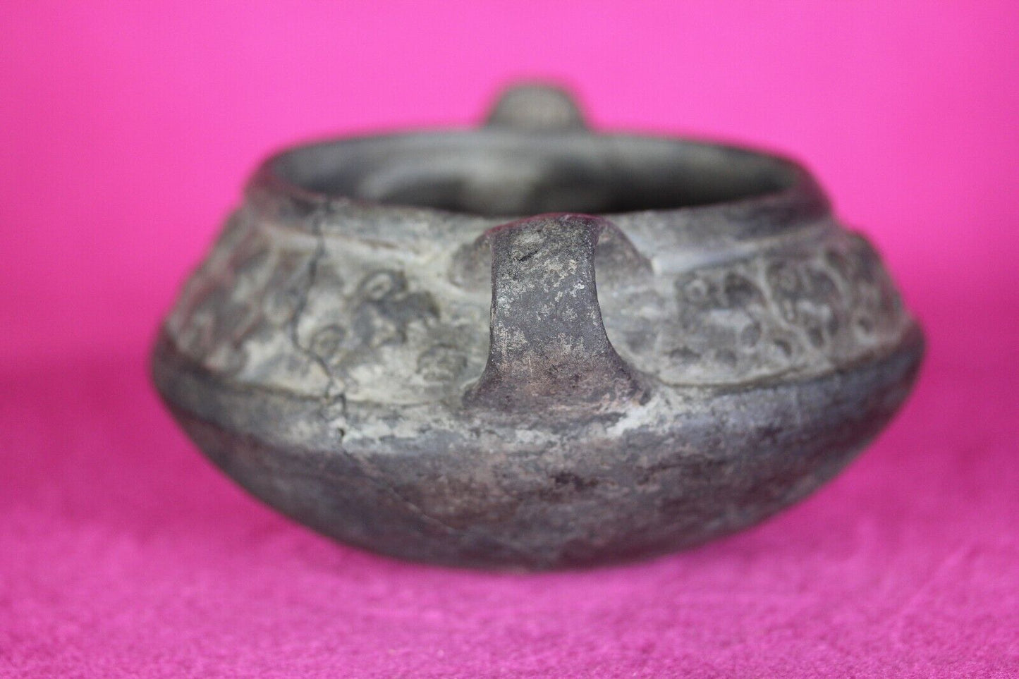 Authentic Pre Columbian Artifact Moche Bird Motifs Bowl 100-800 AD Peru COA J19