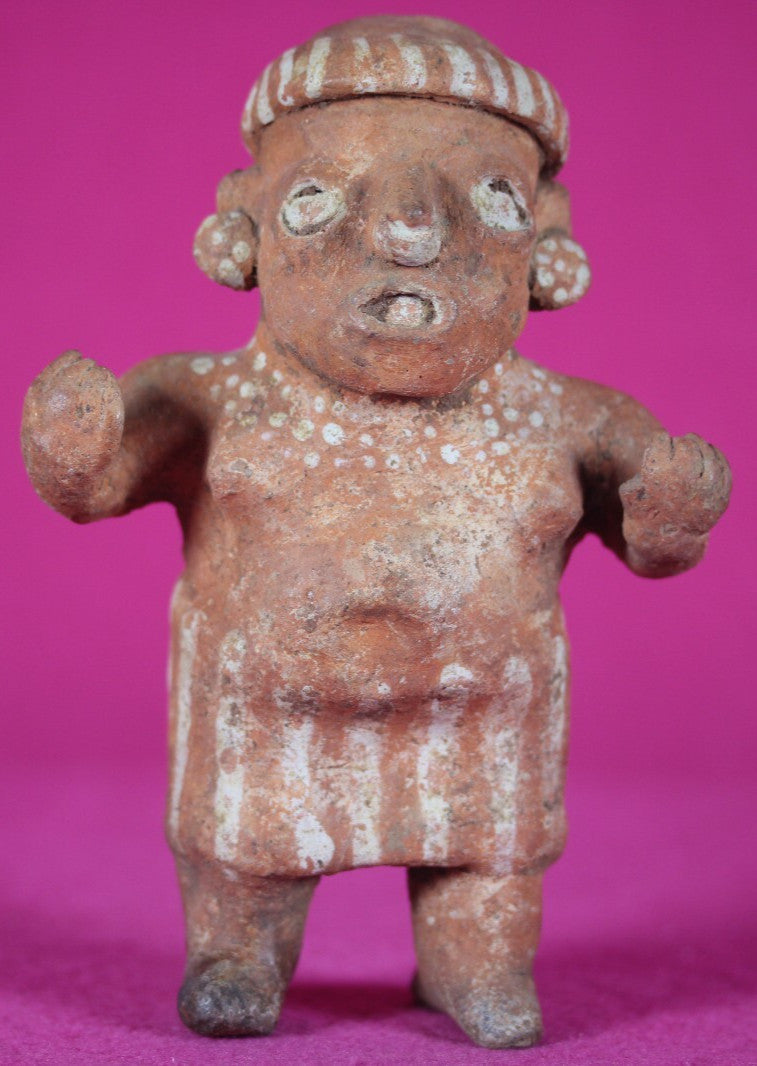 Authentic Pre Columbian Artifact Nayarit Ixtlan Figure Arte Primitivo COA T114