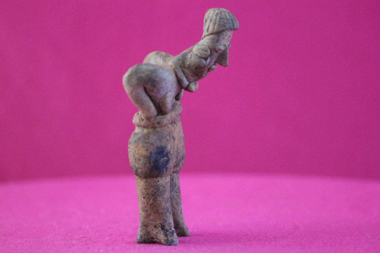 Pre Columbian Authentic Artifact Rare Grandma Tomb Figure Colima Mexico COA 201