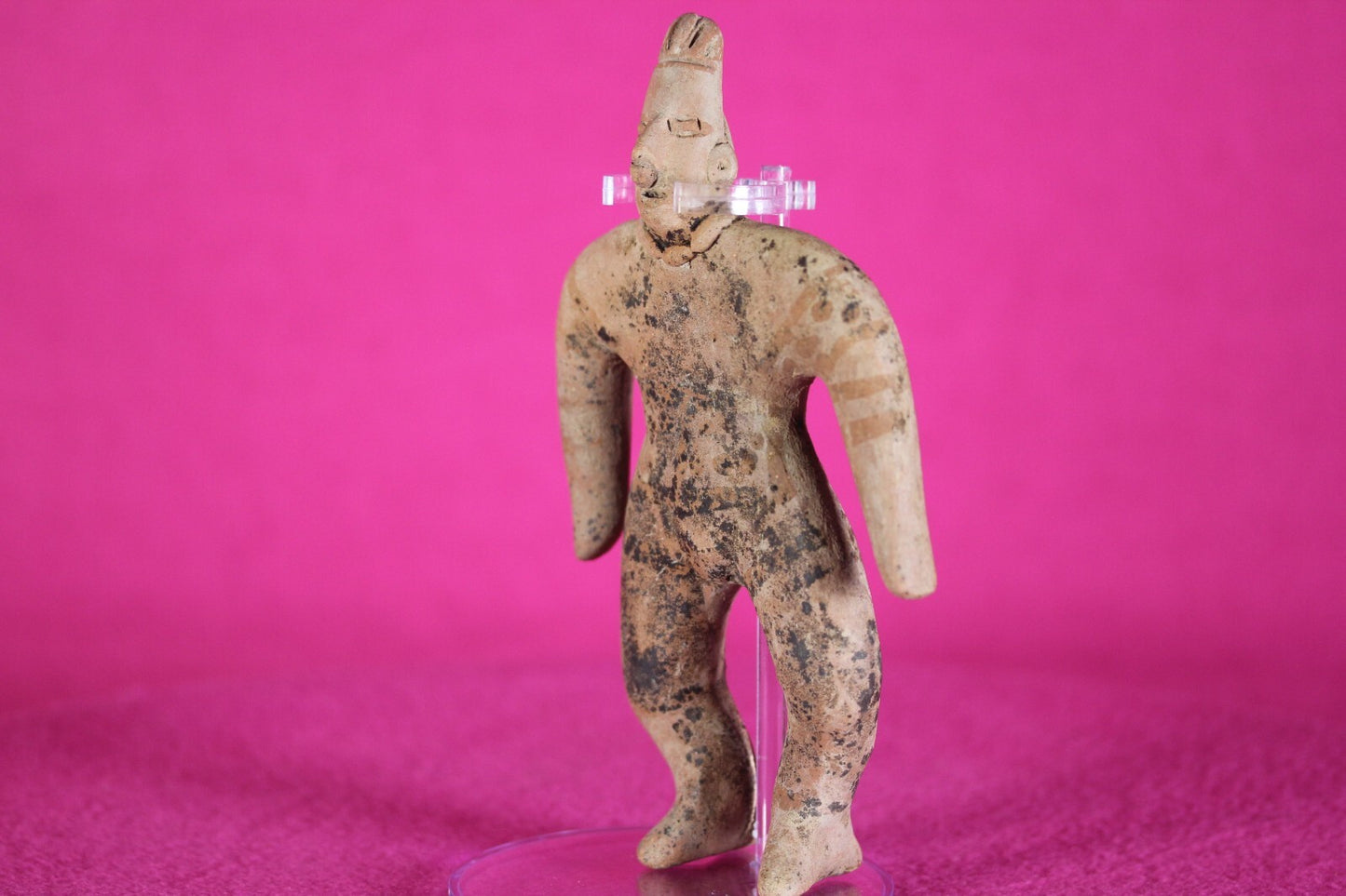 Authentic Pre Columbian Artifact Tomb Figure Colima Ex Arte Primitivo COA T61