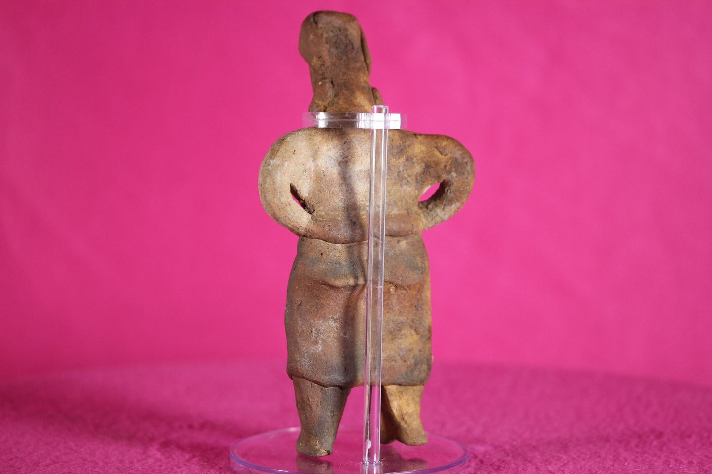 Pre Columbian Authentic Artifact Rare Grandma Tomb Figure Colima Mexico COA 142