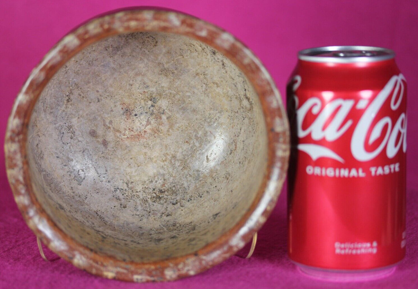 Authentic Pre Columbian Artifact Decorated Bowl Michoacan Mexico 200 BC COA T47