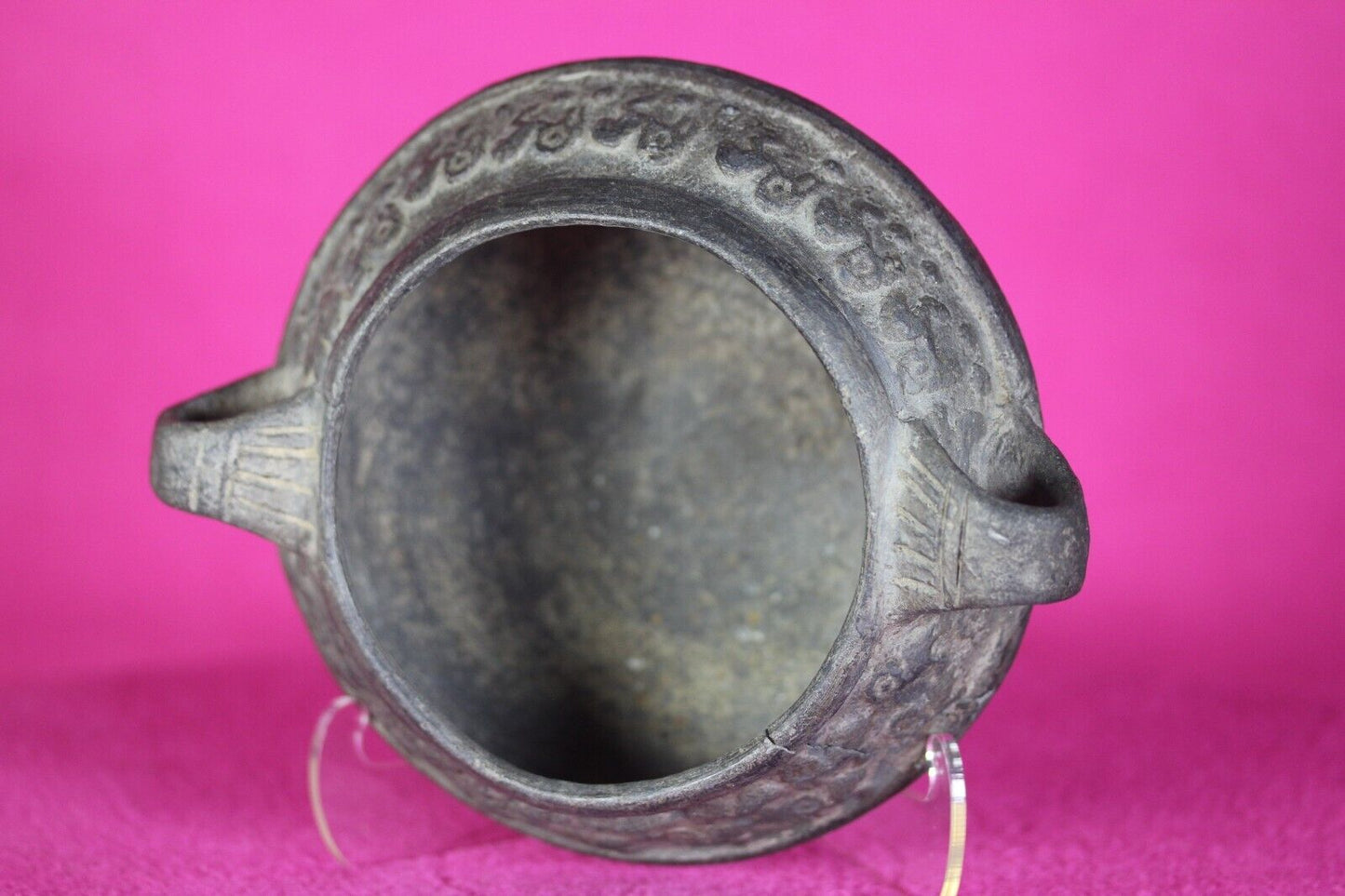 Authentic Pre Columbian Artifact Moche Bird Motifs Bowl 100-800 AD Peru COA J19