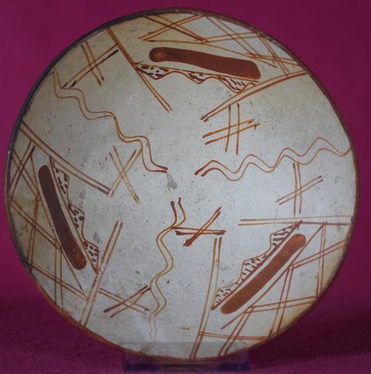 Authentic Pre Columbian Artifact Decorated Bowl Cajamarca Peru Pre Inca COA 208