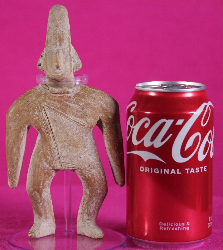 Authentic Pre Columbian Artifact Tomb Figure Colima Ex Arte Primitivo COA T78