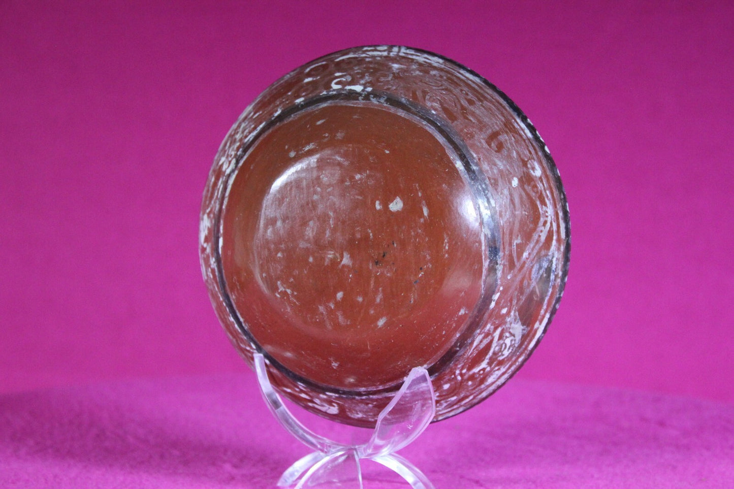 Authentic Pre Columbian Artifact Aztec Small Bowl 1000-1450 AD Mexico COA J94