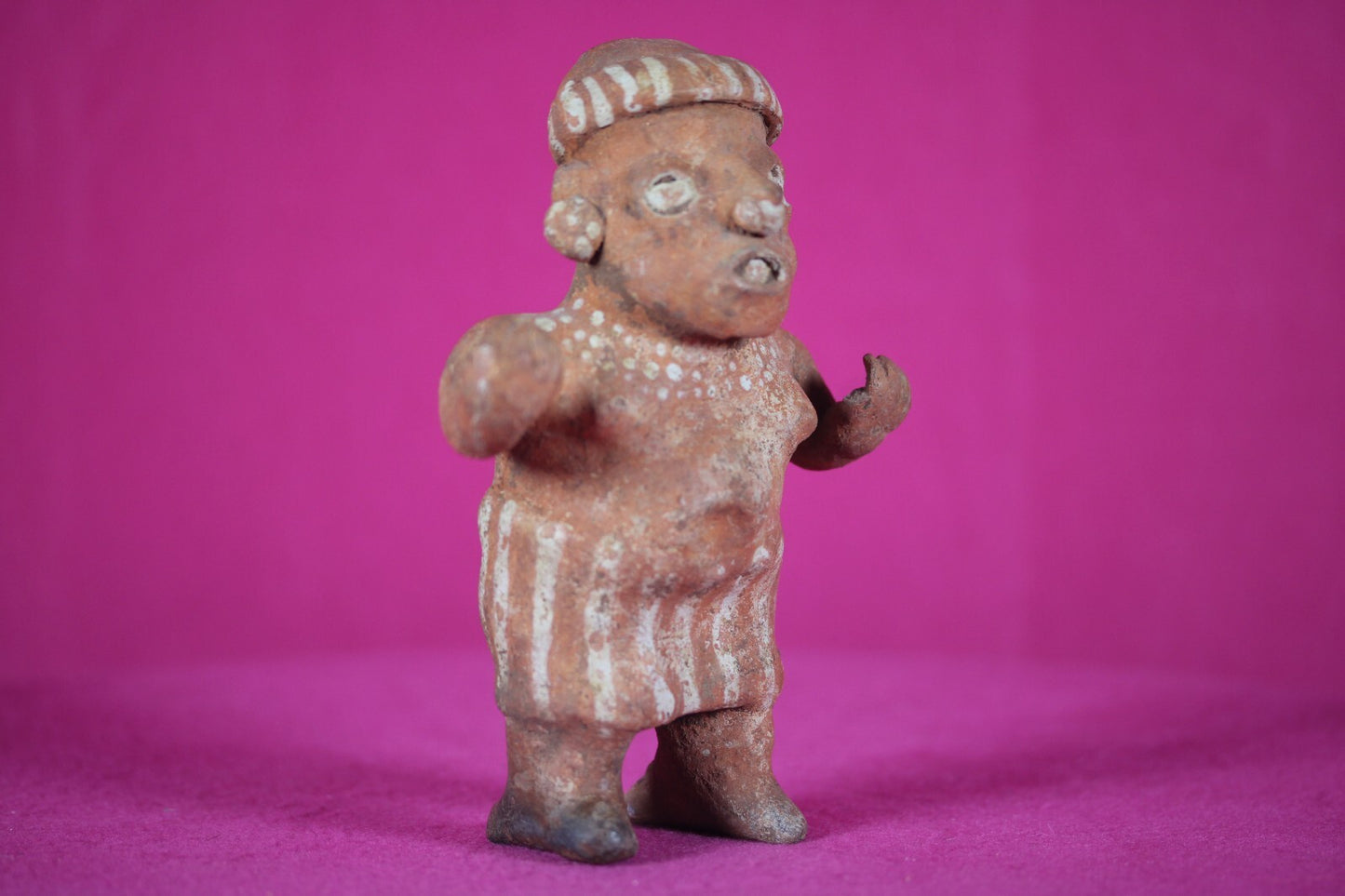 Authentic Pre Columbian Artifact Nayarit Ixtlan Figure Arte Primitivo COA T114
