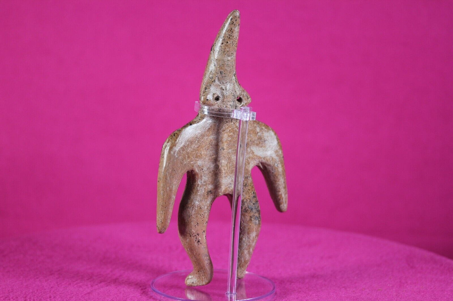 Authentic Pre Columbian Artifact Tomb Figure Colima Ex Arte Primitivo COA B42