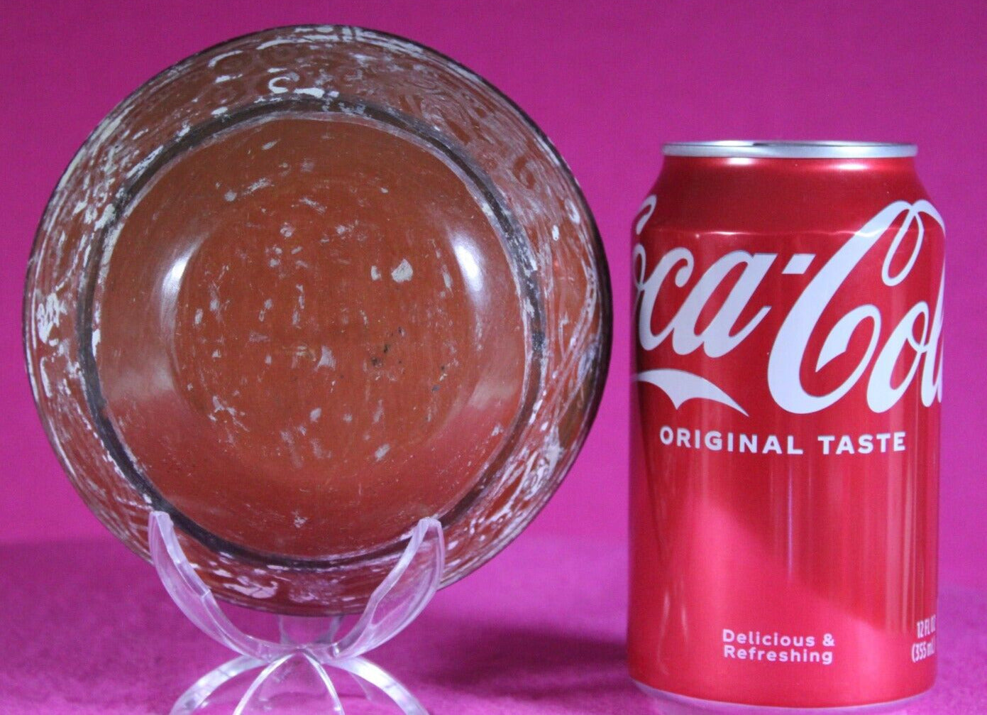 Authentic Pre Columbian Artifact Aztec Small Bowl 1000-1450 AD Mexico COA J94