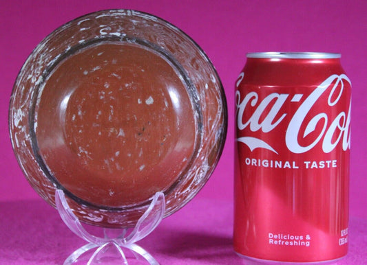 Authentic Pre Columbian Artifact Aztec Small Bowl 1000-1450 AD Mexico COA J94