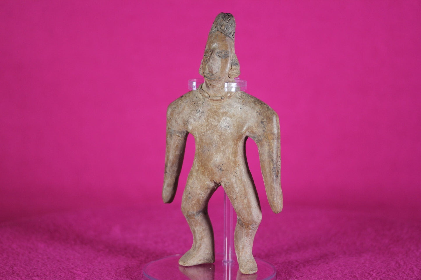 Authentic Pre Columbian Artifact Tomb Figure Colima Ex Arte Primitivo COA T57