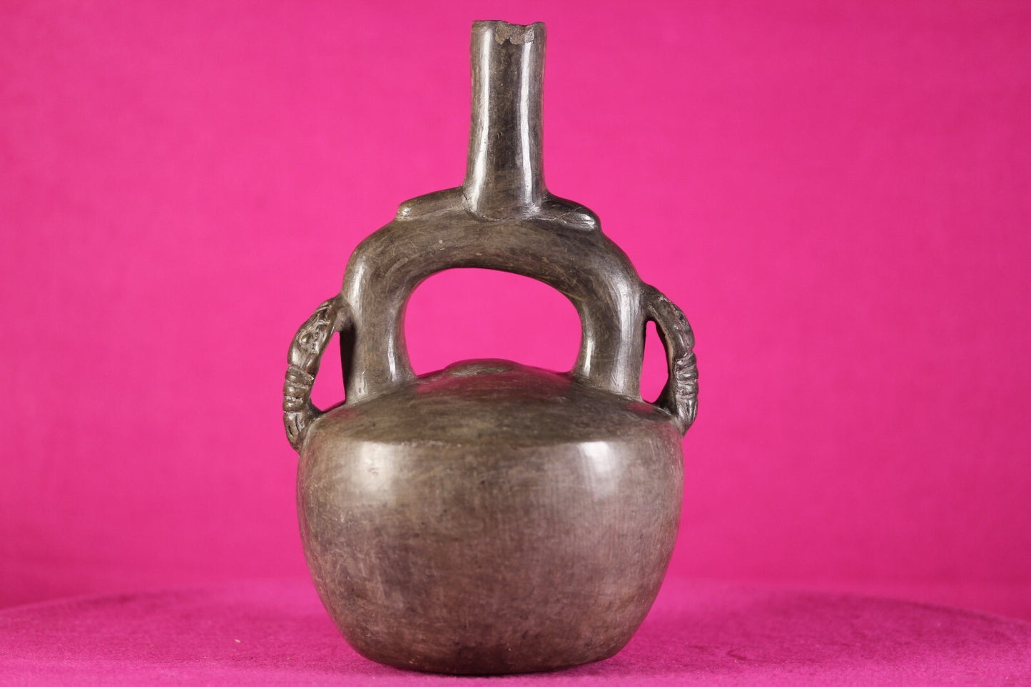 Pre Columbian Authentic Artifact Lobster  Pottery Jar 750-1375 AD Sican Peru J49