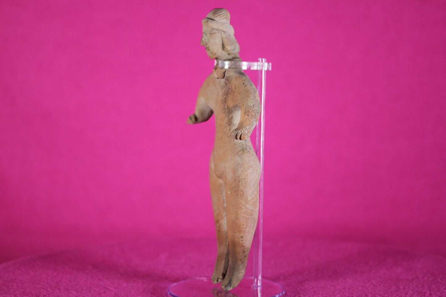 Authentic Pre Columbian Artifact Tomb Figure Colima Ex Arte Primitivo COA T59