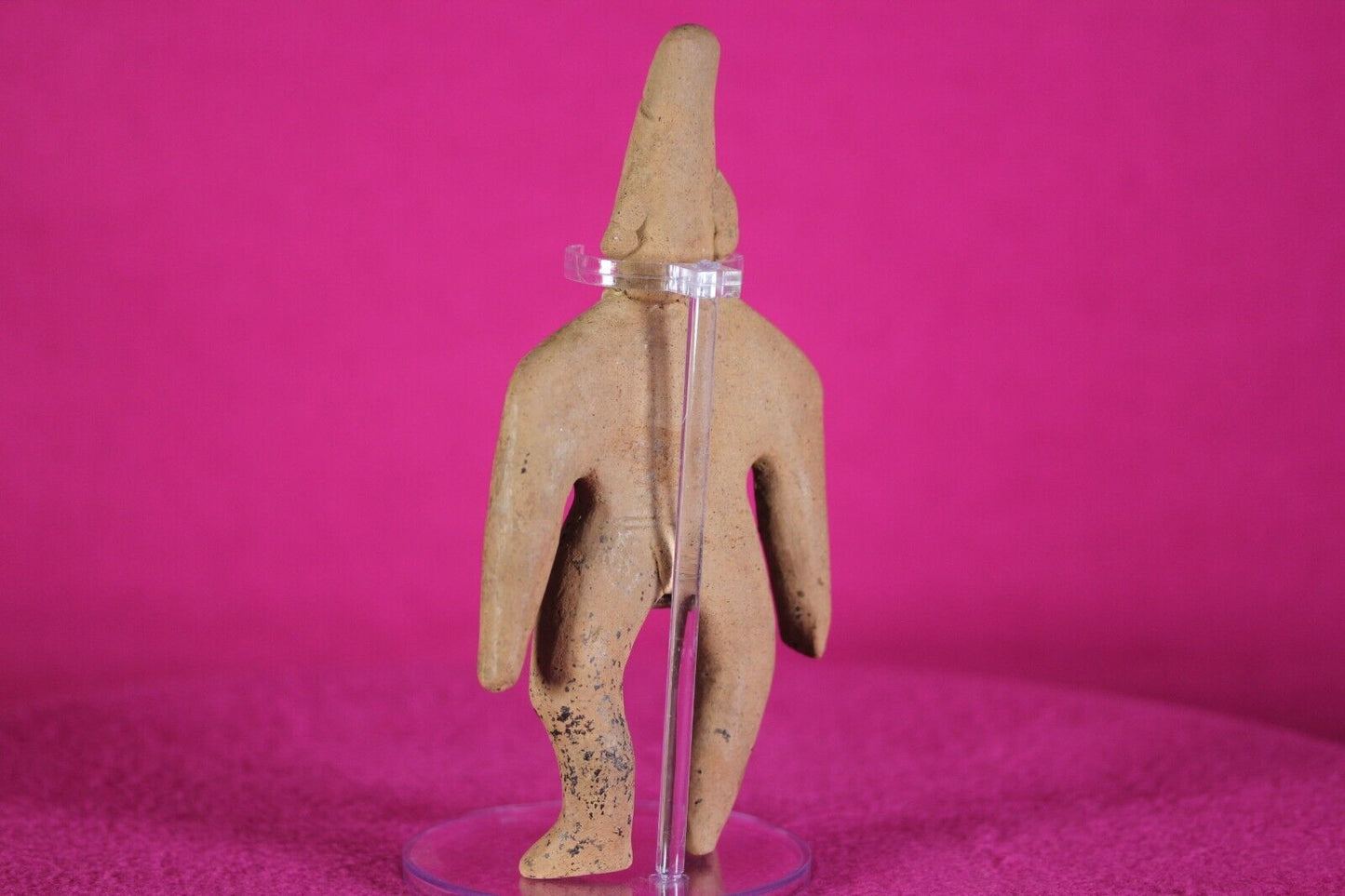 Authentic Pre Columbian Artifact Tomb Figure Colima Ex Arte Primitivo COA T54