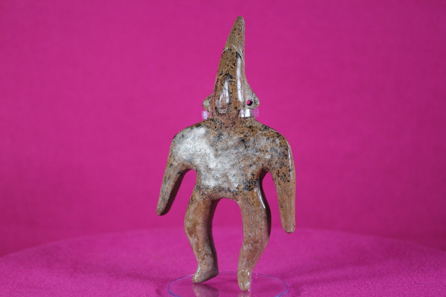 Authentic Pre Columbian Artifact Tomb Figure Colima Ex Arte Primitivo COA B42