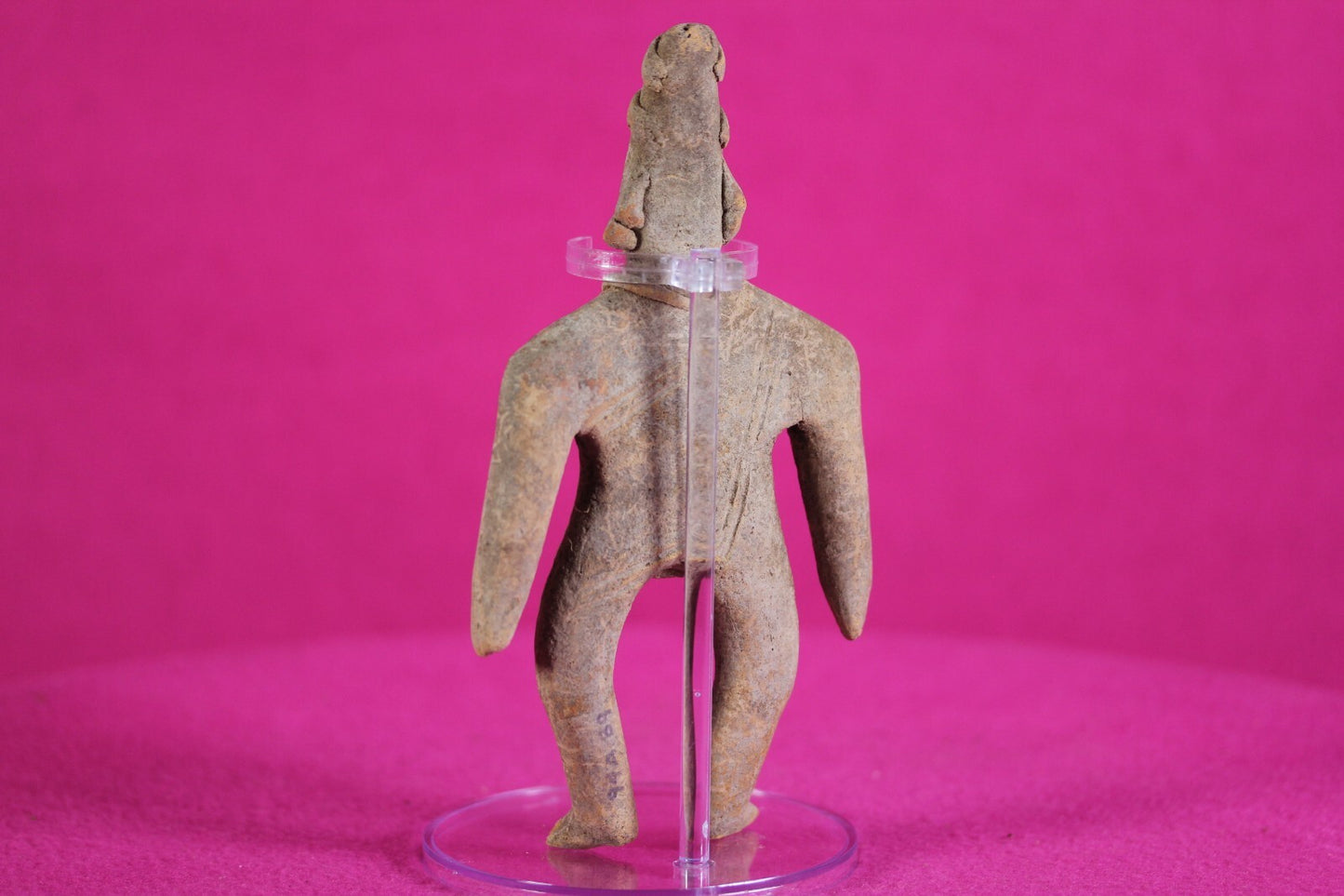 Authentic Pre Columbian Artifact Archaic Tomb Figure Colima Mexico  COA T76