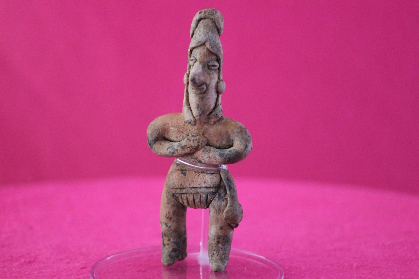 Pre Columbian Authentic Artifact Tomb Figure Colima Mexico 100 BC-250 AD COA 173