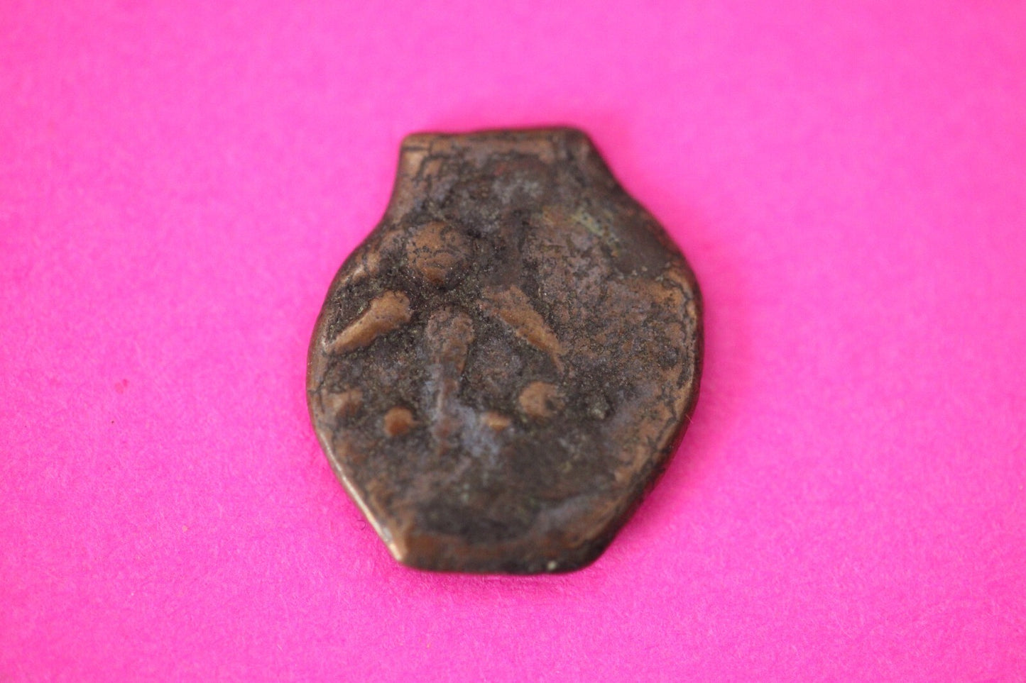 Authentic Jesus Christ Era Holy Land Widow's Mite Artifact 50 BC - 50 AD COA 018