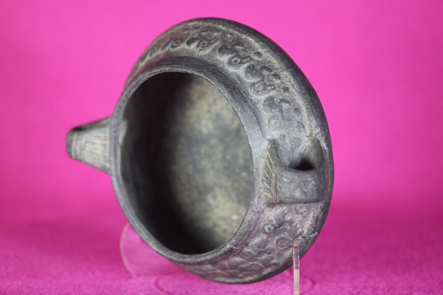 Authentic Pre Columbian Artifact Moche Bird Motifs Bowl 100-800 AD Peru COA J19