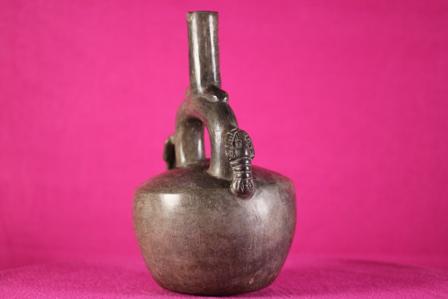 Pre Columbian Authentic Artifact Lobster  Pottery Jar 750-1375 AD Sican Peru J49