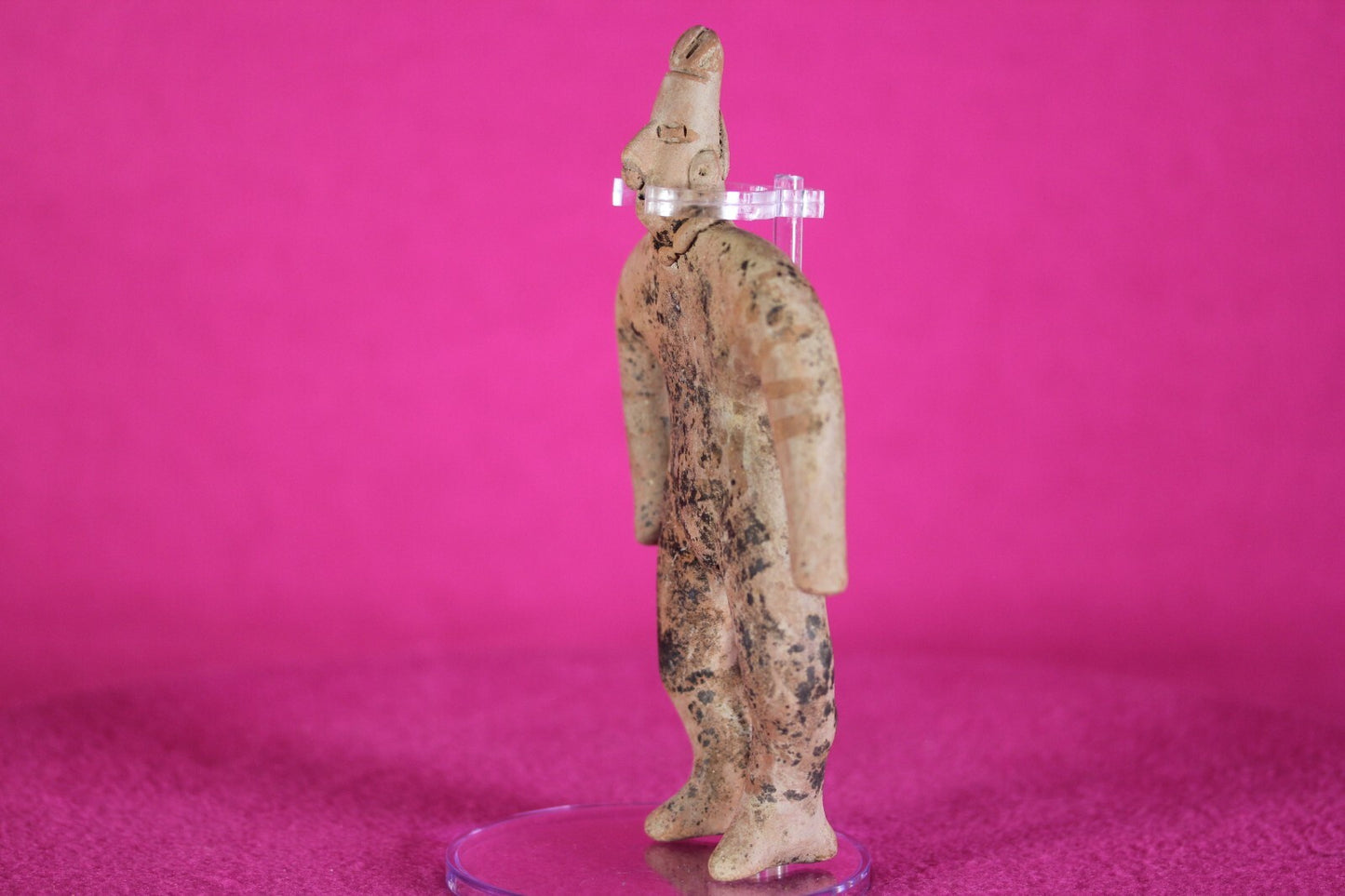 Authentic Pre Columbian Artifact Tomb Figure Colima Ex Arte Primitivo COA T61