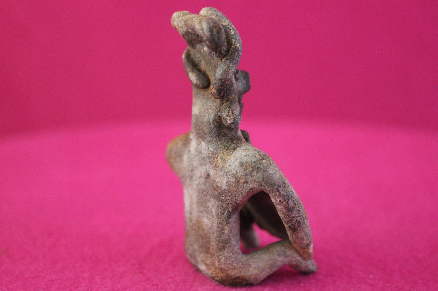 Pre Columbian Authentic Artifact Rare Skirted Tomb Figure Colima Mexico COA 184