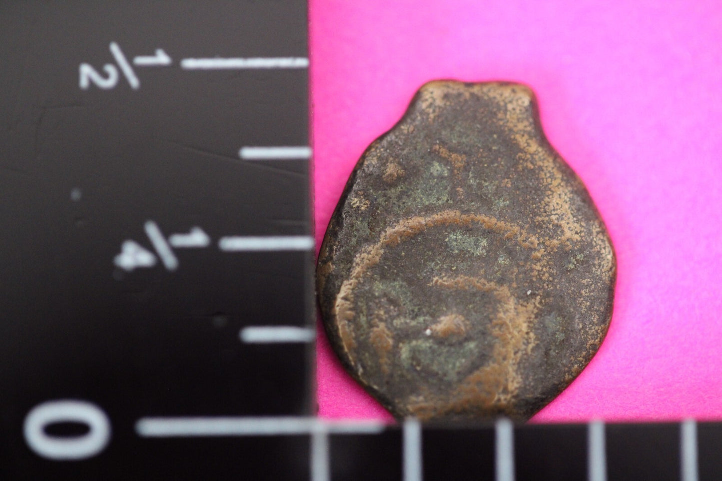 Authentic Jesus Christ Era Holy Land Widow's Mite Artifact 50 BC - 50 AD COA 014