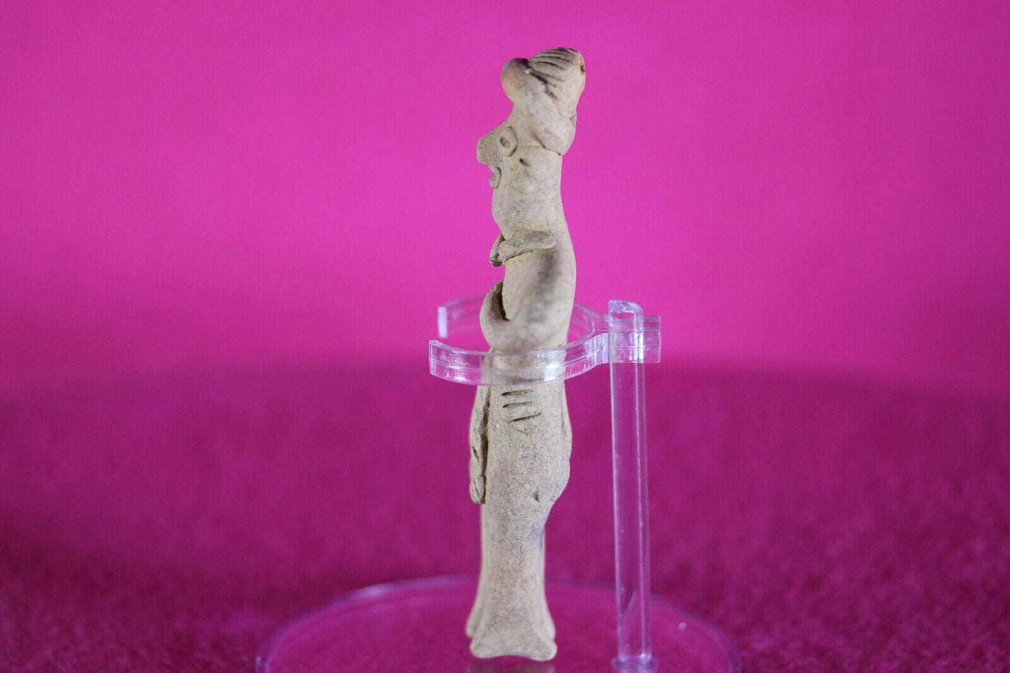 Authentic Pre Columbian Artifact Tomb Figure Colima Ex Arte Primitivo COA T96