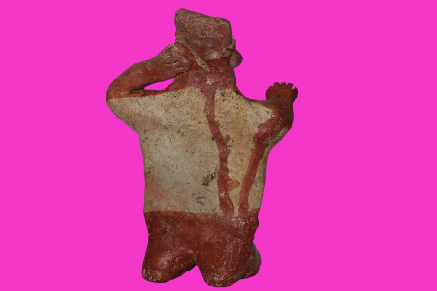 Pre Columbian Genuine Artifact Female Jalisco Figure Mexico 250BC-1000AD COA 209