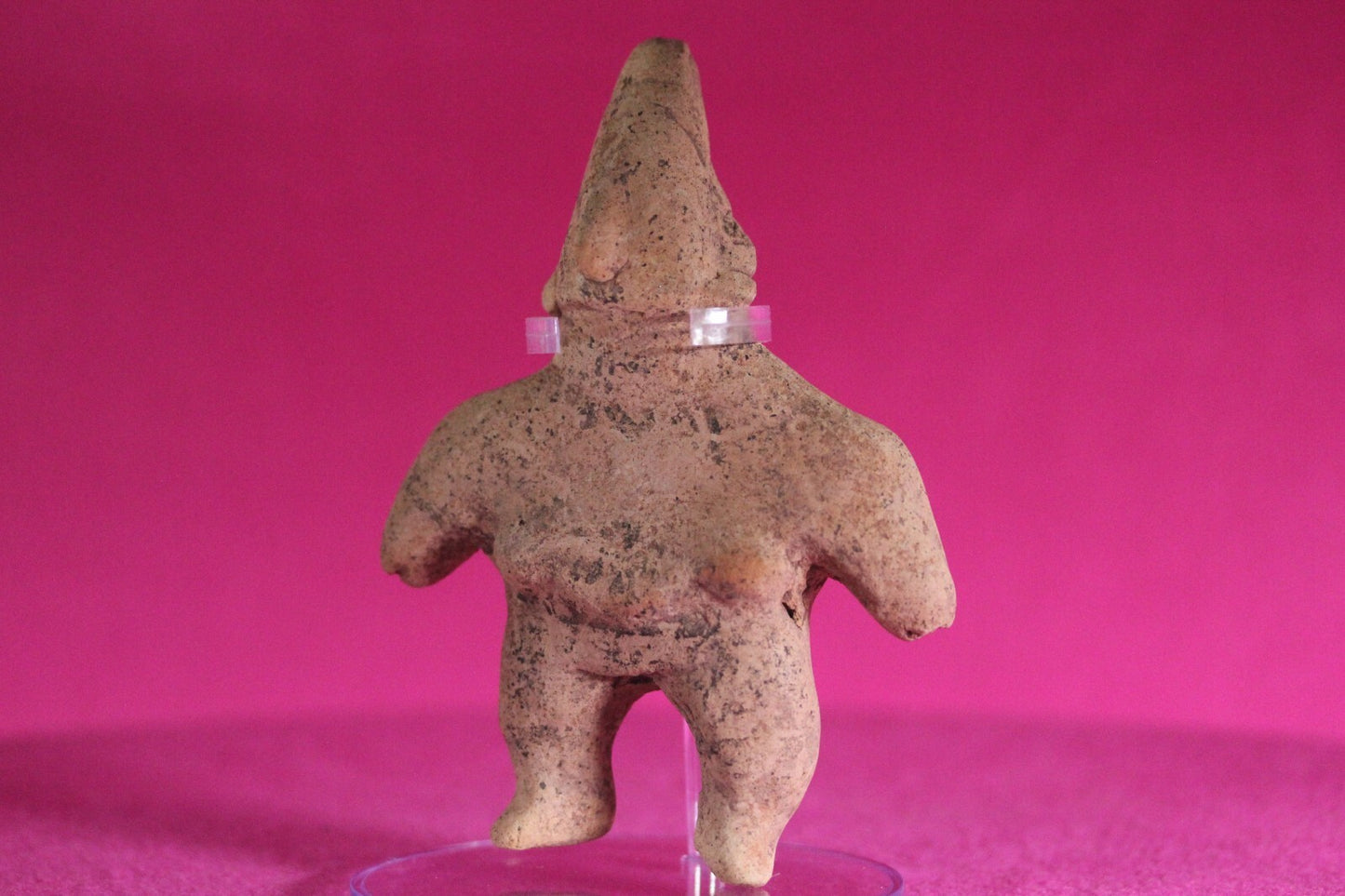 Pre Columbian Authentic Artifact Dwarf Tomb Figure Colima Mexico COA T87